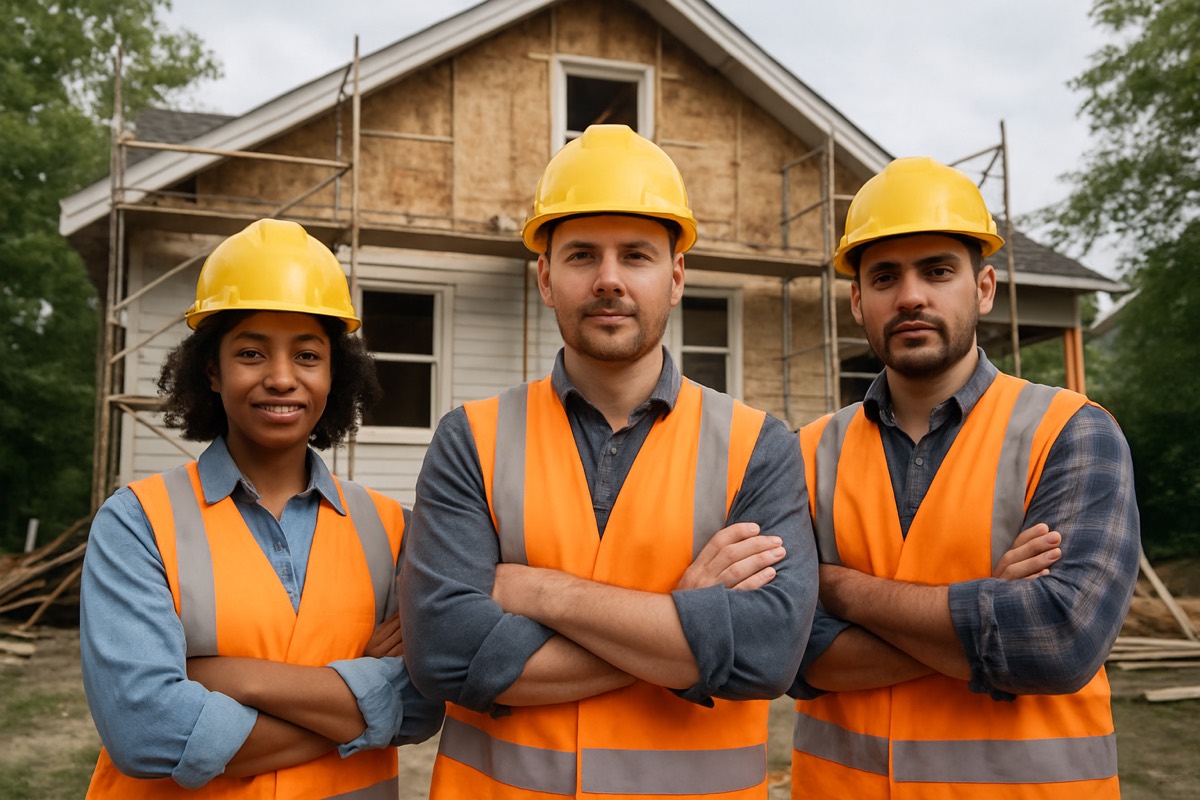 Timberline Remodeling Co. crew