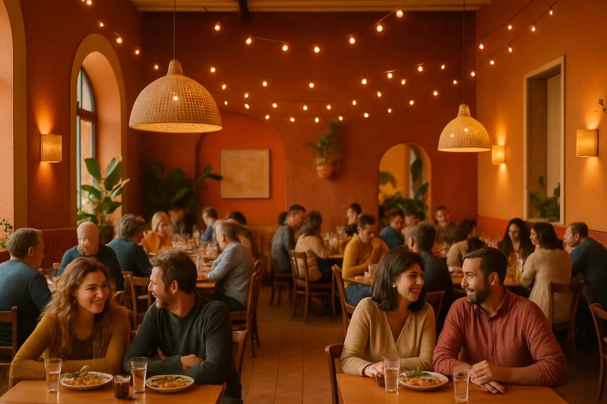 Casa Marigold dining room